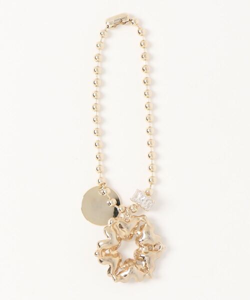 JILL by JILL STUART（ジルバイジルスチュアート）の「ボールチェーンチャーム（チャーム・レディース・ゴールド・FREE）」の2枚目の写真
