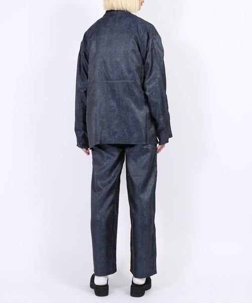 PUNYUS（プニュズ）の「チャイナ柄パンツ（その他パンツ・レディース・ブラック/パープル系その他/ネイビー/オレンジ・1/2/3/4）」の9枚目の写真