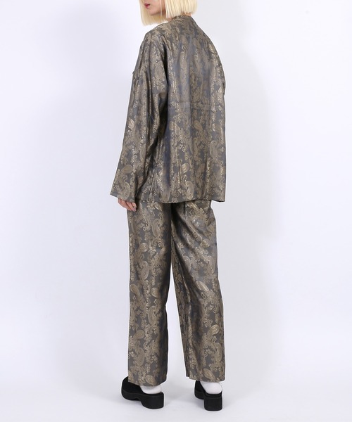 PUNYUS（プニュズ）の「チャイナ柄パンツ（その他パンツ・レディース・ブラック/パープル系その他/ネイビー/オレンジ・1/2/3/4）」の19枚目の写真