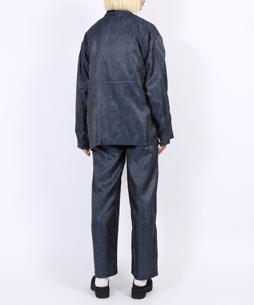 PUNYUS（プニュズ）の「チャイナ柄パンツ（その他パンツ・レディース・ブラック/パープル系その他/ネイビー/オレンジ・1/2/3/4）」の12枚目の写真