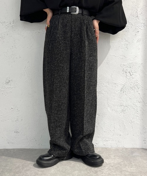 apres jour mignon（アプレジュールミニョン）の「アソートカーヴィーパンツ【ZOZOTOWN限定アイテム】（その他パンツ・レディース・ブラック系その他/ブラック/ブラウン系その他/ベージュ系その他・MEDIUM/X-LARGE/SMALL）」の9枚目の写真