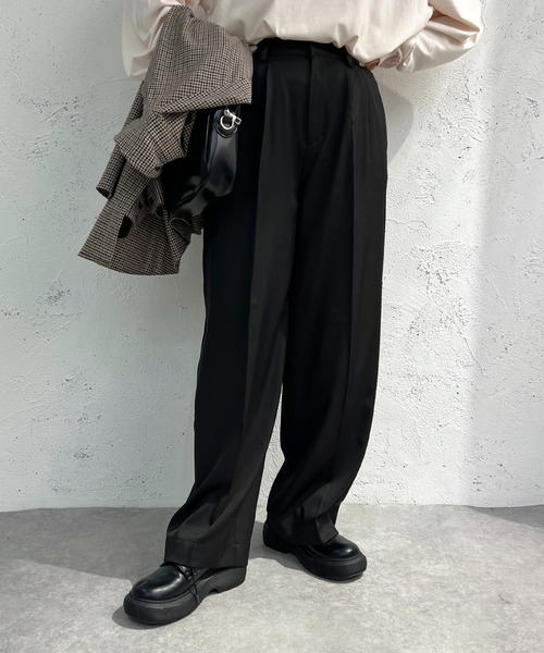 apres jour mignon（アプレジュールミニョン）の「アソートカーヴィーパンツ【ZOZOTOWN限定アイテム】（その他パンツ・レディース・ブラック系その他/ブラック/ブラウン系その他/ベージュ系その他・MEDIUM/X-LARGE/SMALL）」の6枚目の写真