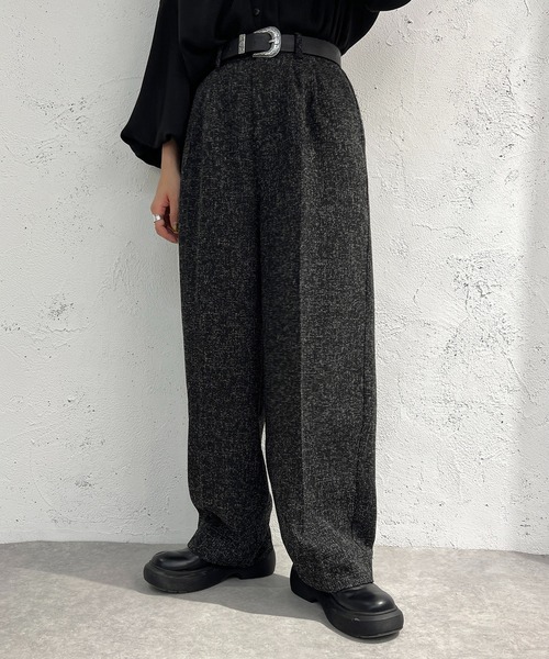 apres jour mignon（アプレジュールミニョン）の「アソートカーヴィーパンツ【ZOZOTOWN限定アイテム】（その他パンツ・レディース・ブラック系その他/ブラック/ブラウン系その他/ベージュ系その他・MEDIUM/X-LARGE/SMALL）」の10枚目の写真