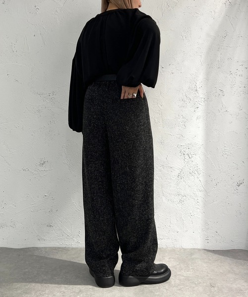 apres jour mignon（アプレジュールミニョン）の「アソートカーヴィーパンツ【ZOZOTOWN限定アイテム】（その他パンツ・レディース・ブラック系その他/ブラック/ブラウン系その他/ベージュ系その他・MEDIUM/X-LARGE/SMALL）」の12枚目の写真