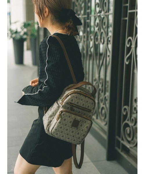 JUMELLE(ジュメロ)の「リップルライントップ(Tシャツ/カットソー・レディース・ブラック/アイボリー・FREE)」の8枚目の写真