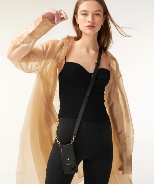 BANDOLIER（バンドリヤー）の「【BANDOLIER】CHARLOTTE SIDE SLOT BK GD　iPhone12 iPhone12Pro iPhone13 iPhone13Pro（スマホケース/カバー・レディース・その他6/その他7/その他8・FREE）」の14枚目の写真