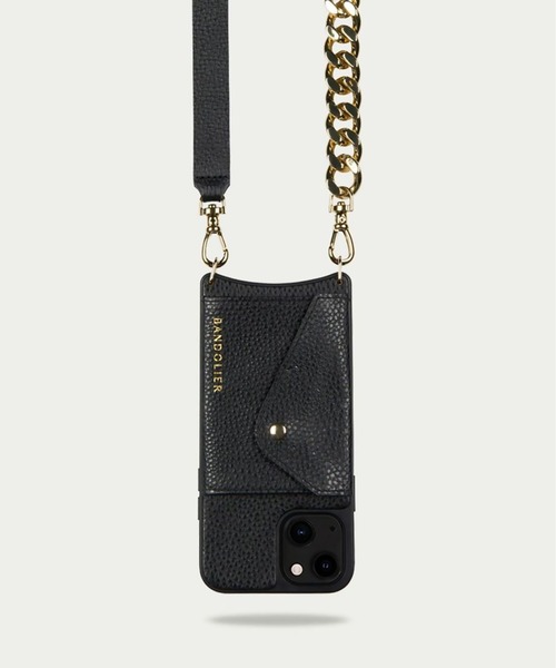 BANDOLIER（バンドリヤー）の「【BANDOLIER】CHARLOTTE SIDE SLOT BK GD　iPhone12 iPhone12Pro iPhone13 iPhone13Pro（スマホケース/カバー・レディース・その他6/その他7/その他8・FREE）」の13枚目の写真