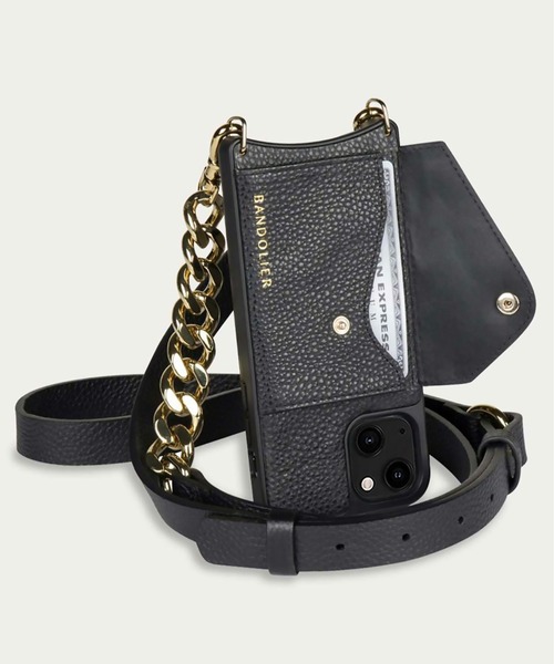 BANDOLIER（バンドリヤー）の「【BANDOLIER】CHARLOTTE SIDE SLOT BK GD　iPhone12 iPhone12Pro iPhone13 iPhone13Pro（スマホケース/カバー・レディース・その他6/その他7/その他8・FREE）」の9枚目の写真