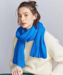 BEAUTY&YOUTH UNITED ARROWS | ニット リブ ロング マフラー(マフラー)