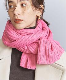BEAUTY&YOUTH UNITED ARROWS | ニット リブ ロング マフラー(マフラー)