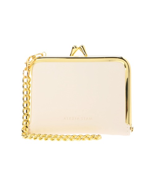 ALEXIA STAM(アリシアスタン)の「Coin & Card Case With Chain Strap /コイン&カードケースSet(コインケース・レディース・ブラック/カーキ/アイボリー・FREE)」の21枚目の写真