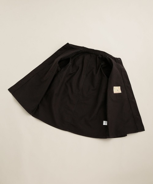 NANO universe(ナノユニバース)の「LB.03/モールスキンワークジャケット(ミリタリージャケット・メンズ・ブラック/ブルー/カーキ・M/L/S)」の8枚目の写真