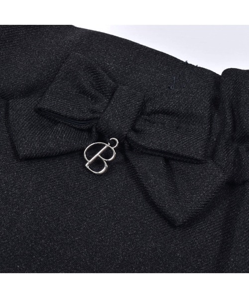 BeBe（ベベ）の「BeBe/ウール風リボン付きキュロットパンツ(90~150cm)（その他パンツ・キッズ・ブラック/ブラウン・130/150/140/120/110/100/90）」の18枚目の写真