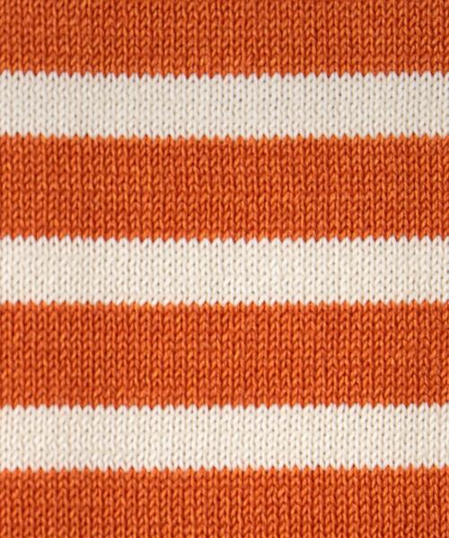 District(ディストリクト)の「<District > ボーダー クルーネック ニット(ニット/セーター・メンズ・グレー/ブラック/オレンジ・L/S/M)」の14枚目の写真