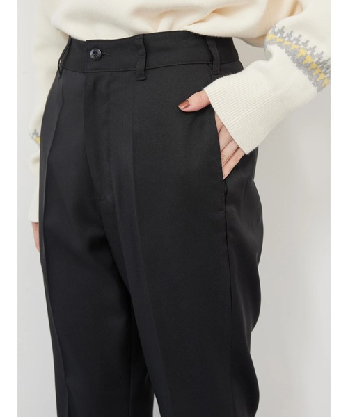 AMERICAN HOLIC（アメリカンホリック）の「細見えブーツカットパンツ（その他パンツ・レディース・ブラック/ベージュ/サックスブルー/オレンジ/グリーン・S/M/L/XS）」の14枚目の写真