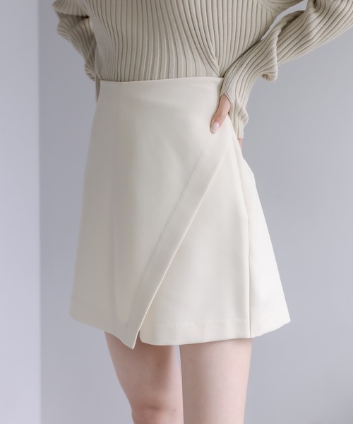 mystic（ミスティック）の「【サイズ展開あり】レイヤードスカパン（その他パンツ・レディース・ベージュ/アイボリー/ブラック/チャコールグレー・0/1/2）」の22枚目の写真