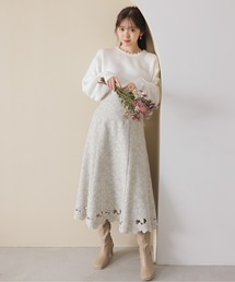 PROPORTION BODY DRESSING | エンブロイダリーマーメイドスカート / 1213120100(スカート)