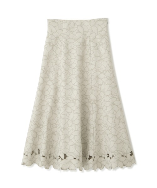 PROPORTION BODY DRESSING(プロポーションボディドレッシング)の「エンブロイダリーマーメイドスカート / 1213120100(スカート・レディース・ライトグリーン/グレー・MEDIUM/SMALL)」の19枚目の写真
