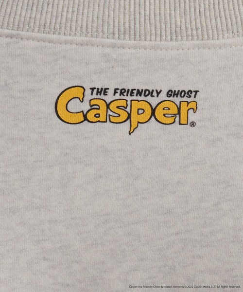 natural couture（ナチュラルクチュール）の「ユニバーサルコラボ casperプリントゆるスウエット（スウェット・レディース・オフホワイト/オートミール・FREE）」の16枚目の写真