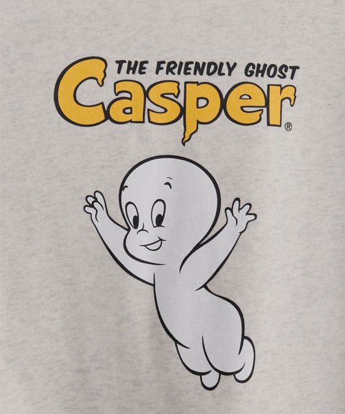 natural couture（ナチュラルクチュール）の「ユニバーサルコラボ casperプリントゆるスウエット（スウェット・レディース・オフホワイト/オートミール・FREE）」の15枚目の写真