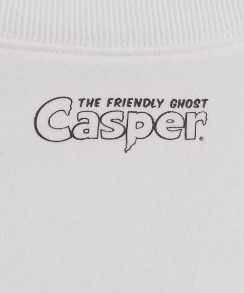 natural couture（ナチュラルクチュール）の「ユニバーサルコラボ casperプリントゆるスウエット（スウェット・レディース・オフホワイト/オートミール・FREE）」の9枚目の写真