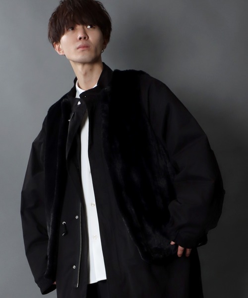SITRY(シトリー)の「fur vest/ファー ベスト(ベスト・メンズ・ブラック/ブラウン・M/L/XL)」の15枚目の写真