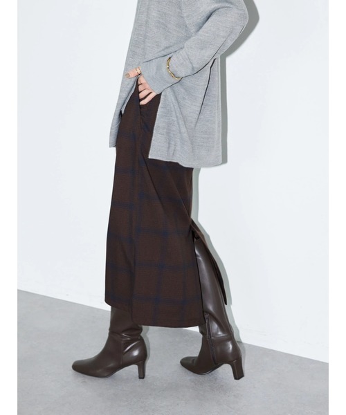 AMERICAN HOLIC（アメリカンホリック）の「チェックタイトスカート（スカート・レディース・ブルー系その他5/ブラウン系その他4・M/S/L）」の10枚目の写真