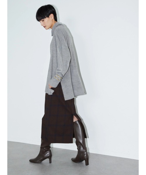 AMERICAN HOLIC（アメリカンホリック）の「チェックタイトスカート（スカート・レディース・ブルー系その他5/ブラウン系その他4・M/S/L）」の22枚目の写真