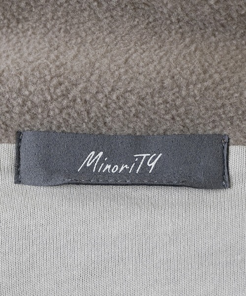 MinoriTY（マイノリティ）の「【MinoriTY】オフタートル フリース リバーシブル トレーナー/スウェット メンズ（スウェット・メンズ・ブラック/ホワイト/モカ・L/M）」の13枚目の写真