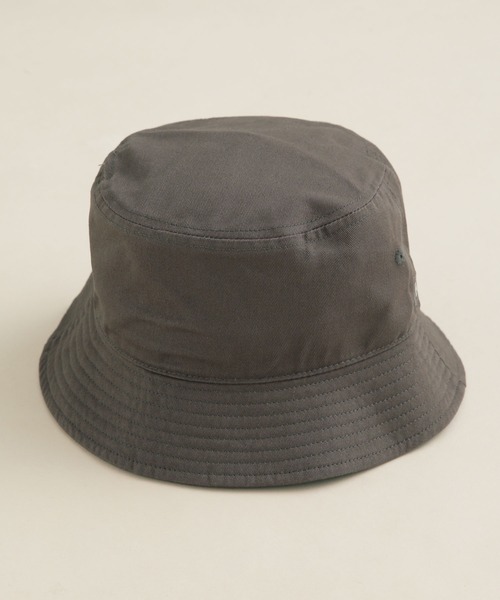 NANO universe（ナノユニバース）の「LB.04/別注 刺繍ツイルバケットハット（ハット・メンズ・ブラック/ベージュ/チャコール・FREE）」の3枚目の写真