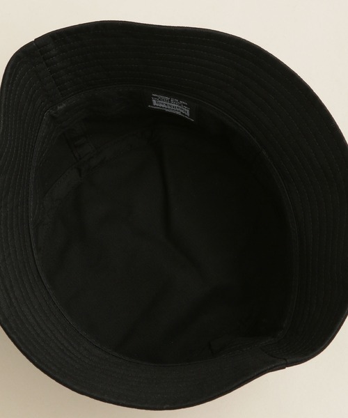 NANO universe（ナノユニバース）の「LB.04/別注 刺繍ツイルバケットハット（ハット・メンズ・ブラック/ベージュ/チャコール・FREE）」の6枚目の写真