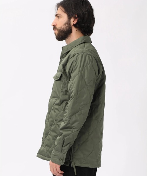 TAION（タイオン）の「【TAION】 ダウン シャツ / MILITARY DOWN SHIRT（シャツ/ブラウス・メンズ・ブラック/オリーブ/クリーム・2/3/4）」の8枚目の写真