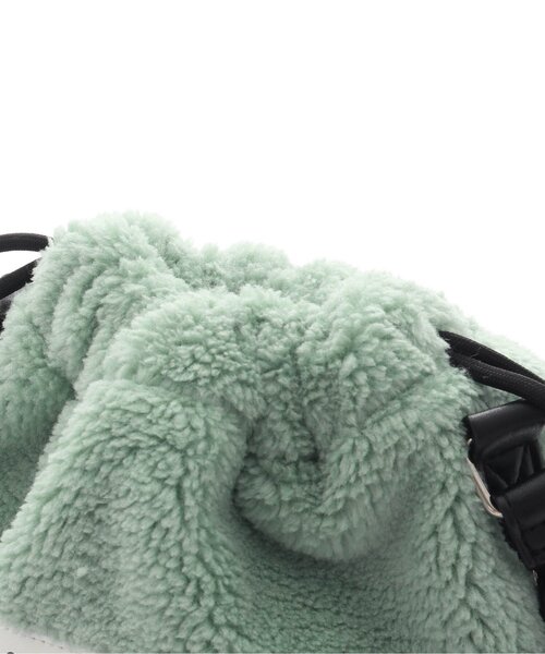 algy（アルジー）の「巾着ポシェット（ショルダーバッグ・キッズ・ミント/オフホワイト・FREE）」の10枚目の写真