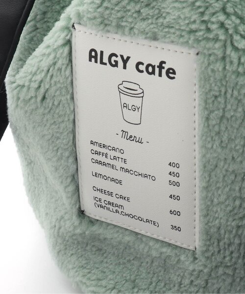 algy（アルジー）の「巾着ポシェット（ショルダーバッグ・キッズ・ミント/オフホワイト・FREE）」の9枚目の写真