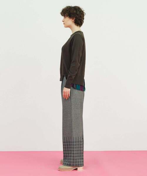 FRAPBOIS(フラボア)の「シエルニット(ニット/セーター・レディース・ベージュ/ブラック・1)」の21枚目の写真