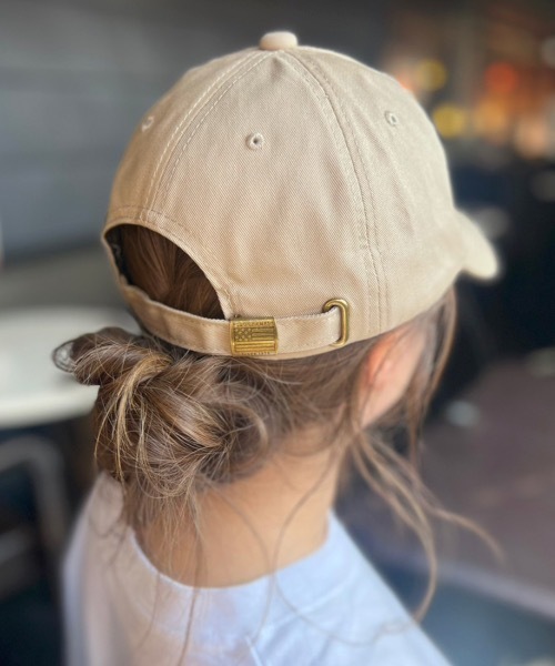 POLO CHAMPS（ポロチャンプス）の「【POLO CHAMPS/ポロチャンプス】別注 ワンポイント 刺繍 　ユニセックス　ローキャップ（キャップ・レディース・ベージュ/ネイビー/レッド/グレイッシュベージュ/ブラック/カーキ/ダークグリーン・FREE）」の15枚目の写真