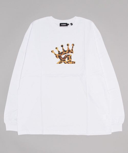 XLARGE(エクストララージ)の「XLARGE / エクストララージ XL CROWN L/S TEE ロンT(Tシャツ/カットソー・メンズ・ホワイト/バーガンディー/ブラック・MEDIUM/LARGE/X-LARGE)」の22枚目の写真