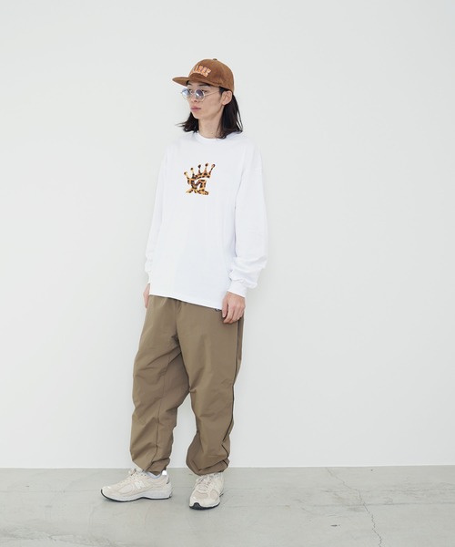 XLARGE(エクストララージ)の「XLARGE / エクストララージ XL CROWN L/S TEE ロンT(Tシャツ/カットソー・メンズ・ホワイト/バーガンディー/ブラック・MEDIUM/LARGE/X-LARGE)」の15枚目の写真