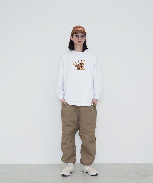 XLARGE(エクストララージ)の「XLARGE / エクストララージ XL CROWN L/S TEE ロンT(Tシャツ/カットソー・メンズ・ホワイト/バーガンディー/ブラック・MEDIUM/LARGE/X-LARGE)」の14枚目の写真