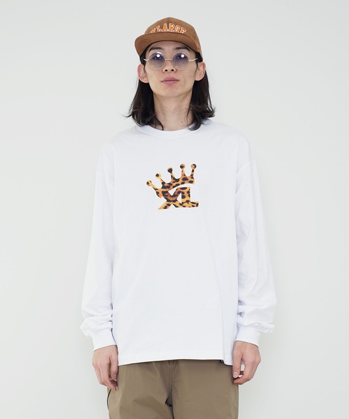 XLARGE(エクストララージ)の「XLARGE / エクストララージ XL CROWN L/S TEE ロンT(Tシャツ/カットソー・メンズ・ホワイト/バーガンディー/ブラック・MEDIUM/LARGE/X-LARGE)」の19枚目の写真