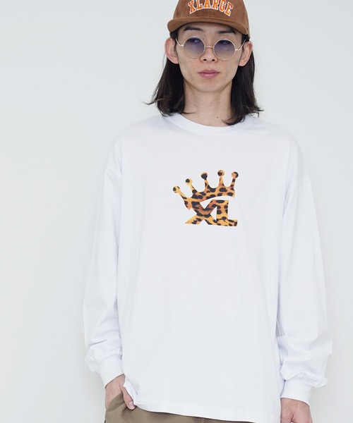 XLARGE(エクストララージ)の「XLARGE / エクストララージ XL CROWN L/S TEE ロンT(Tシャツ/カットソー・メンズ・ホワイト/バーガンディー/ブラック・MEDIUM/LARGE/X-LARGE)」の13枚目の写真