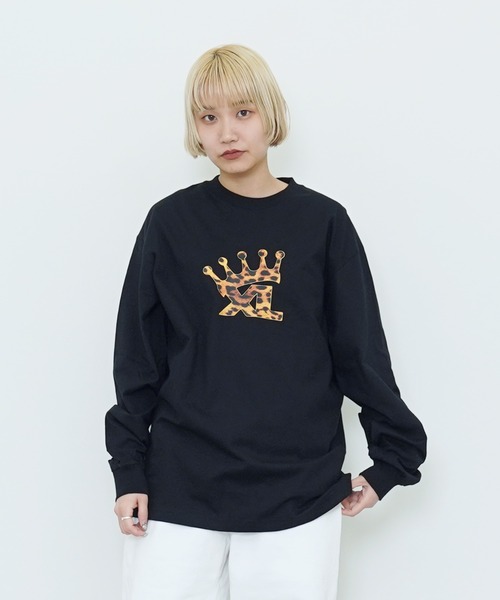 XLARGE(エクストララージ)の「XLARGE / エクストララージ XL CROWN L/S TEE ロンT(Tシャツ/カットソー・メンズ・ホワイト/バーガンディー/ブラック・MEDIUM/LARGE/X-LARGE)」の11枚目の写真