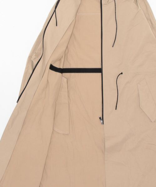 VIBGYOR（ヴィブジョー）の「【Re:one】Long loose mod coat(MA)（モッズコート・メンズ・ベージュ・FREE）」の4枚目の写真