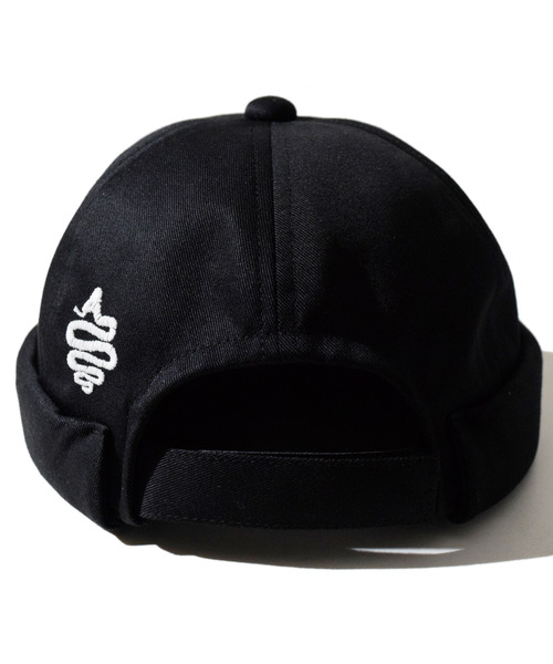 ALDIES(アールディーズ)の「Fake Roll Cap / フェイクロールキャップ(キャップ・メンズ・ブラック・FREE)」の4枚目の写真