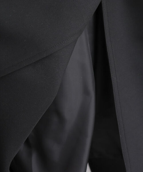 fredy emue（フレディエミュ）の「リネンライクジャンスカ＋ジレ（ペチコート付き）（ジャンパースカート・レディース・ブラック/ベージュ・38/36）」の16枚目の写真