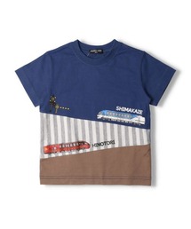 hungry heart（ハングリーハート）の「近鉄電車切替半袖Ｔシャツ（Tシャツ/カットソー・キッズ）」