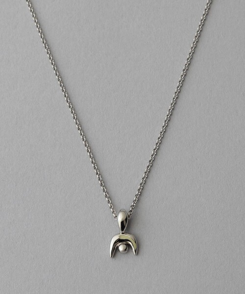 ete シルバー 半月型ネックレス ete（エテ）の「○フルーツ リバーシブル ネックレス（ネックレス