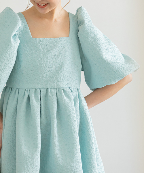 U by SPICK&SPAN（ユーバイスピックアンドスパン）の「ジャガードバルーンスリーブブラウス（シャツ/ブラウス・レディース・ブラック/ブルー/アイボリー・FREE）」の20枚目の写真