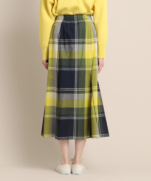 Dessin（デッサン）の「◆【大人着映えスカート・後ろウエストゴム】チェックマーメイドスカート＜XS～L＞（スカート・レディース・ワイン系3/ネイビー系1/ライトイエロー系2・02/00/03/01）」の13枚目の写真