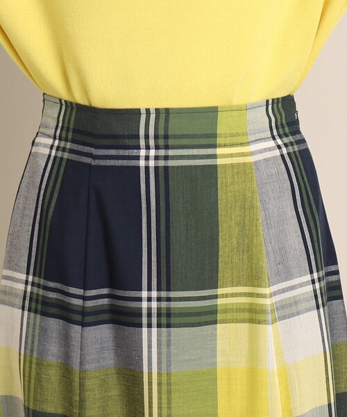 Dessin（デッサン）の「◆【大人着映えスカート・後ろウエストゴム】チェックマーメイドスカート＜XS～L＞（スカート・レディース・ワイン系3/ネイビー系1/ライトイエロー系2・02/00/03/01）」の8枚目の写真